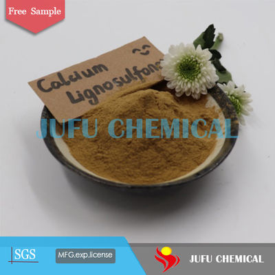 Lignosulfonate الكالسيوم كمادة مخفضة للماء عالية / عامل نظيف / عامل سماد