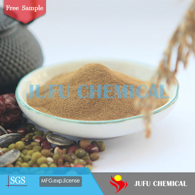 سماد الكالسيوم Lignosulfonate Ca Ligno مسحوق التدفق الحر للمواد الكيميائية للبناء